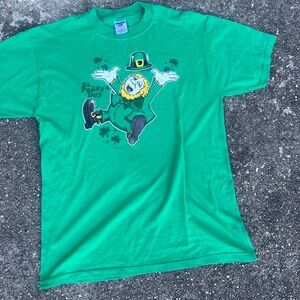 St. Patrick's Day green and yellow t-shirt..